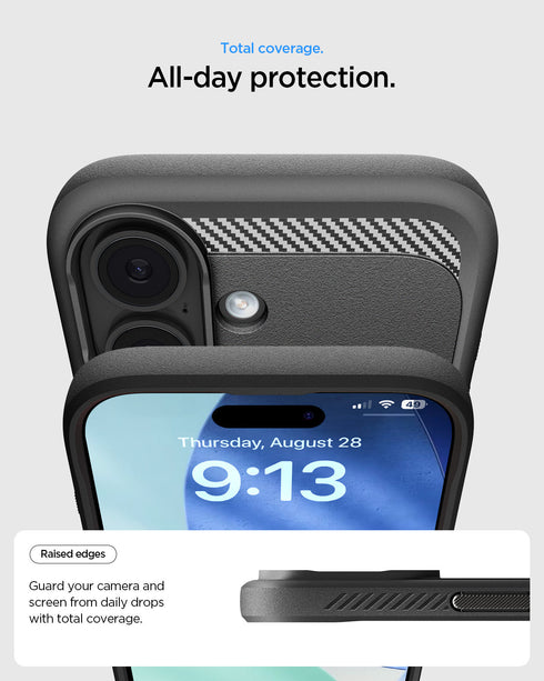 Spigen iPhone 17 Case - Rugged Armor (MagFit)